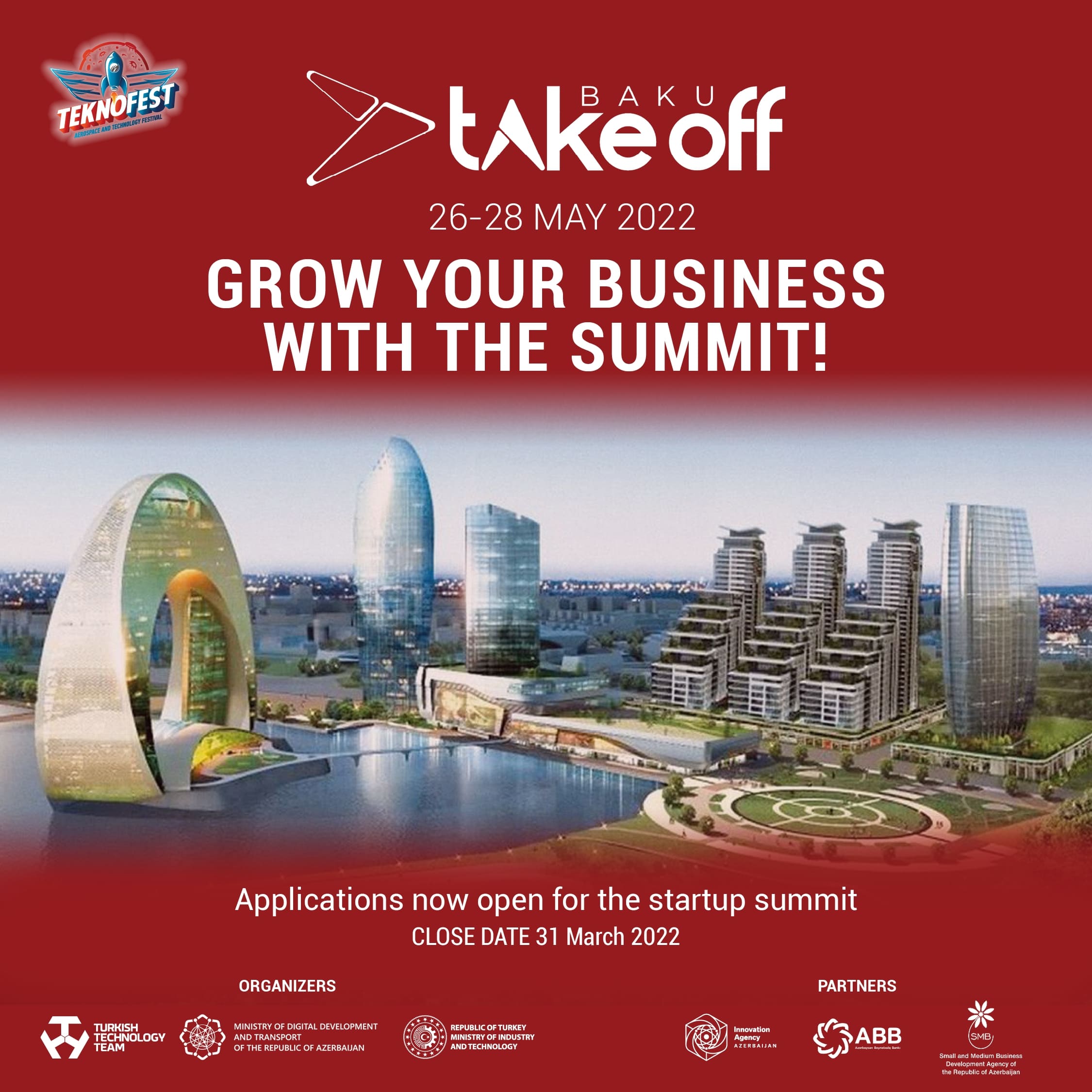 “Take Off Baku” beynəlxalq startap sammiti keçiriləcək